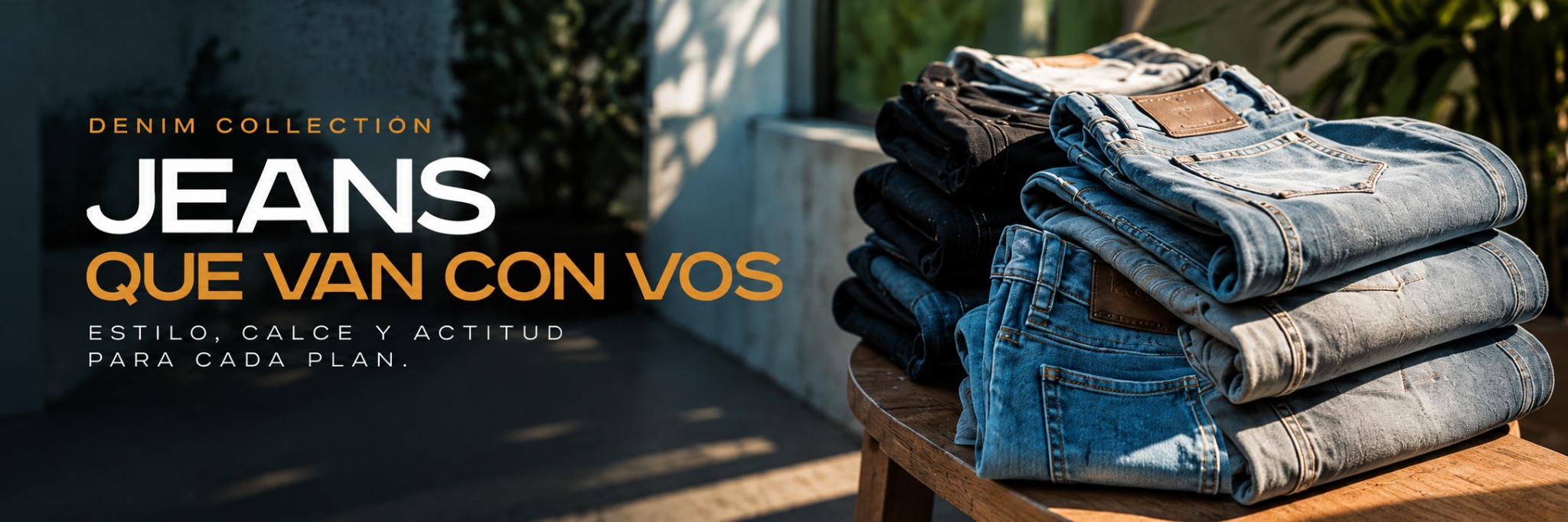 Jeans que van con vos